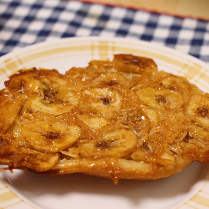 バナナのクイニーアマン(パン 工房 シャンドブレ)