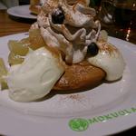 アップルシナモンのパンケーキ(モクオラ　ディキシーダイナー 新横浜店 （MOKUOLA Dexee Diner）)
