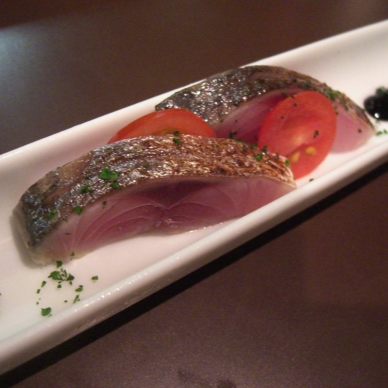 寒サバのきずし(歩路庵 中目黒 （ポジアン）)