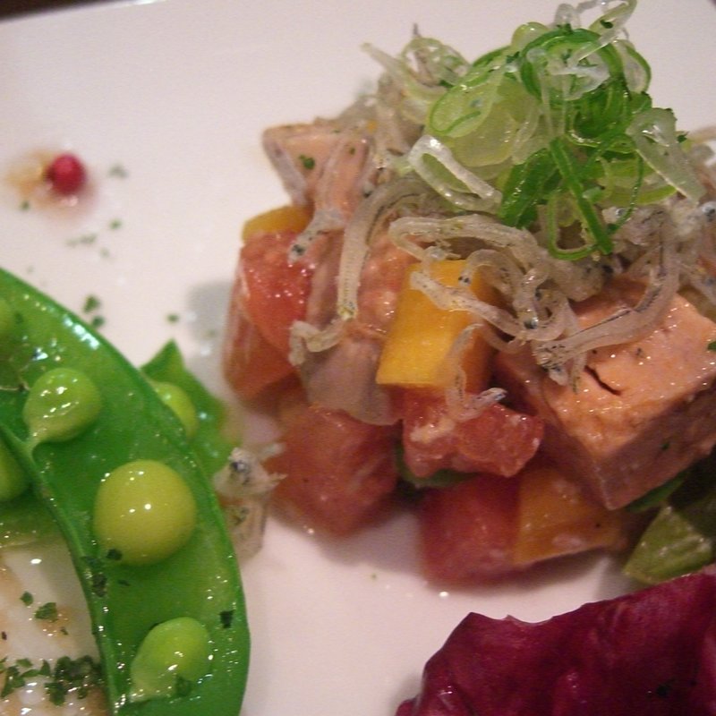 あん肝カルパッチョ(歩路庵 中目黒 （ポジアン）)