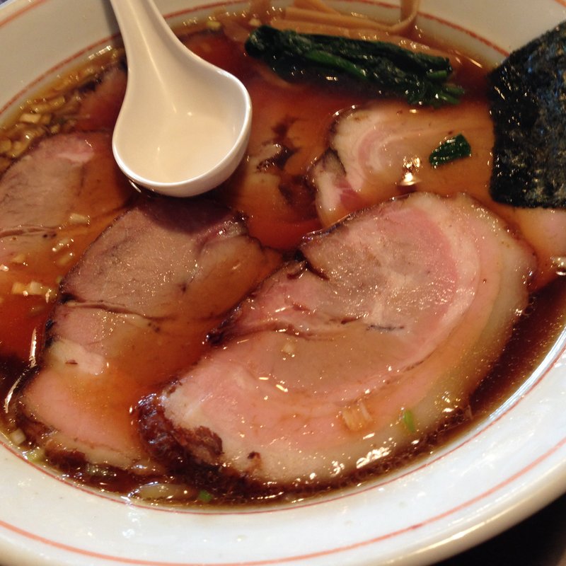 支那チャーシューメン大盛り(エビスヤ　)