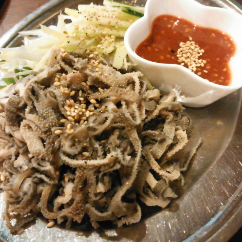 牛せんまい刺し(鉄)