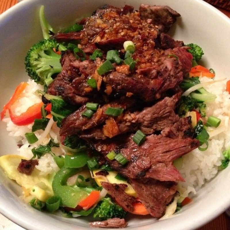 Spicy beef bowl(King's Hawaiian Bakery )