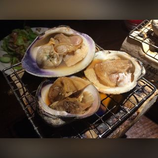Grilled clams(Torihei)