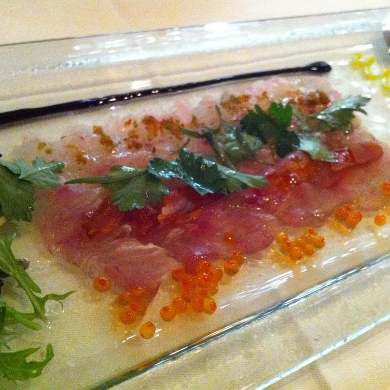 鯛のカルパッチョ(GARB Tokyo)