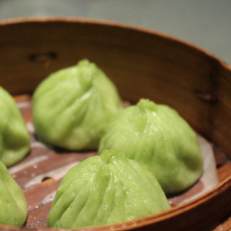 ヒスイ小龍包(上海豫園)