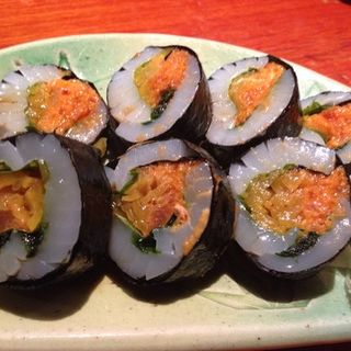 Ika and Spicy Tuna Sush(Sushi Izakaya Gaku)