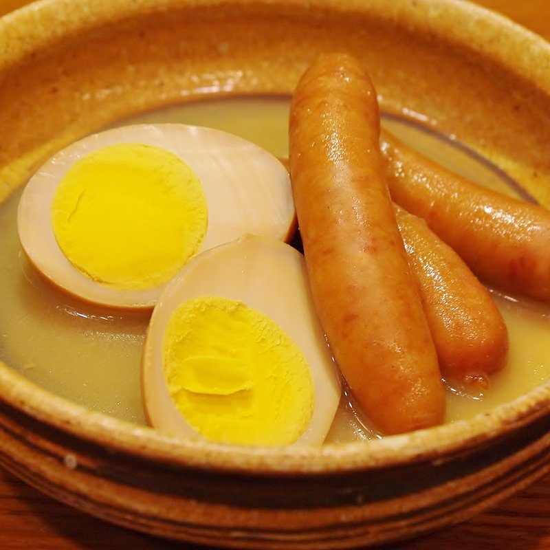 おでん玉子とウィンナー(美禄)