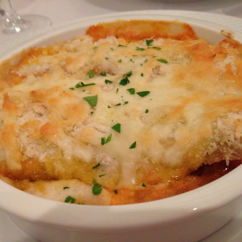 秋茄子とモッツァレラのグラタン仕立て(TRATTORIA Sora (トラットリア・ソラ))