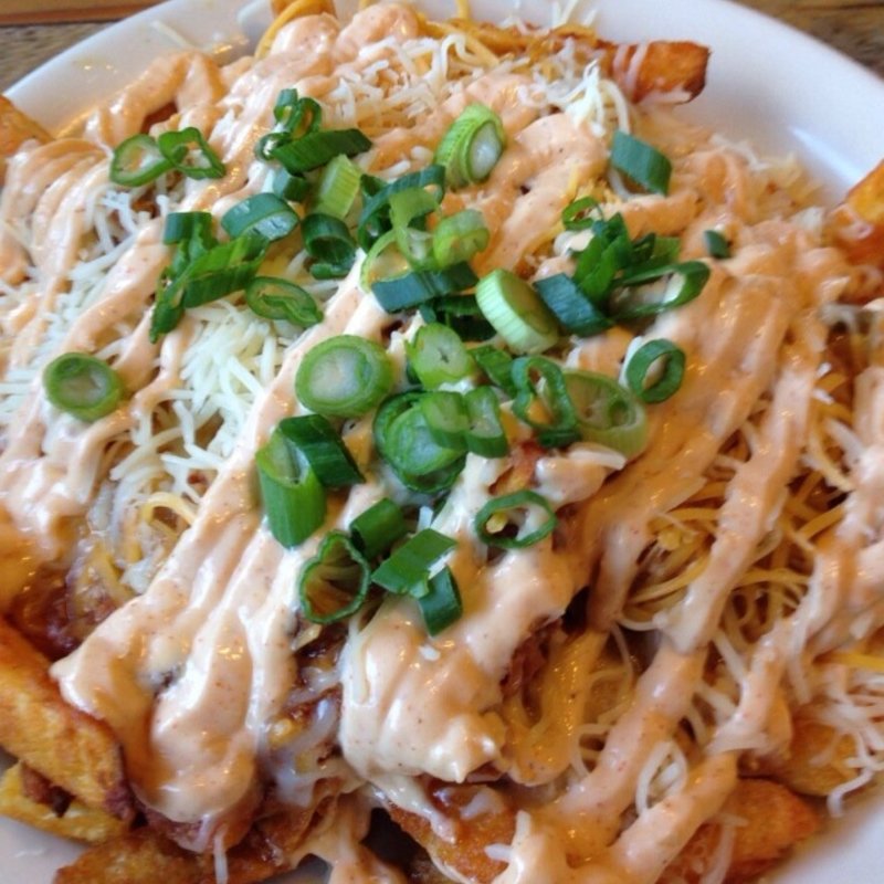 Chili cheese fries(The pan)