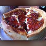 7" Deep dish Pepperoni Pizza