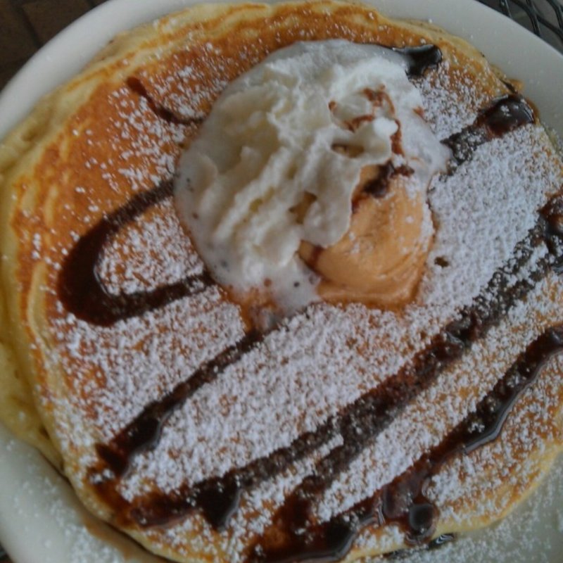 Chocolate peanut butter pancake(The pan)