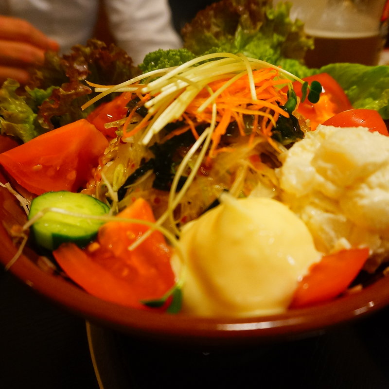 山ちゃんサラダ(世界の山ちゃん 則武店)