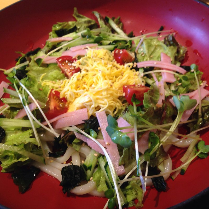 サラダうどん(うどん山川 八尾店)