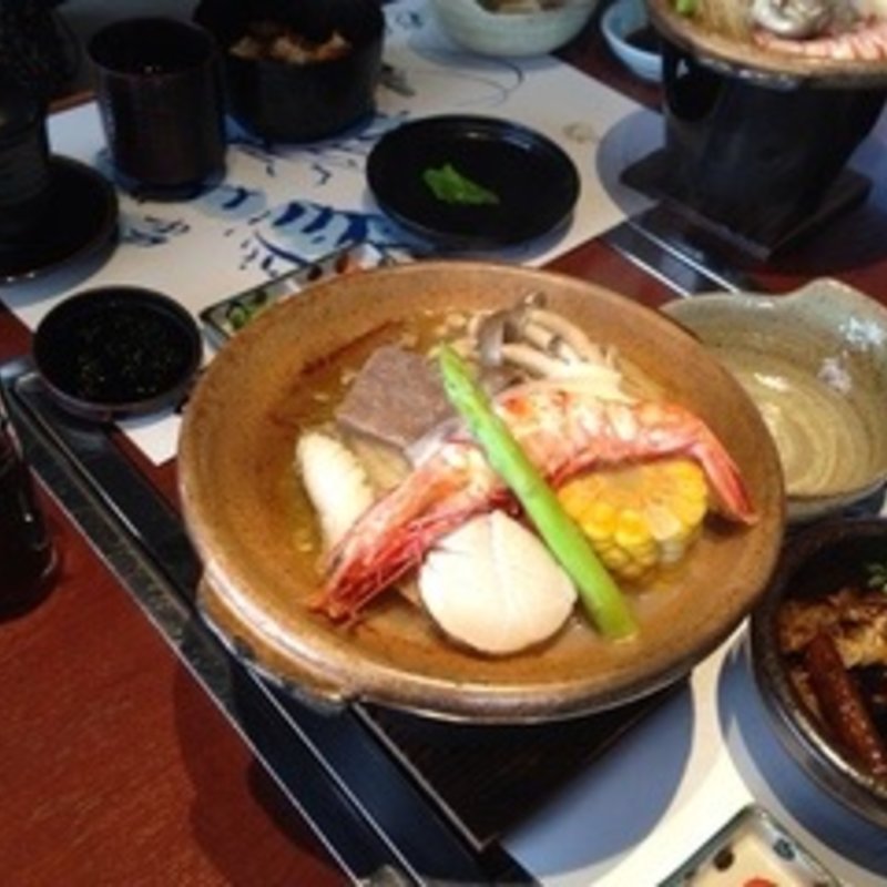登板焼き定食(海彩園)