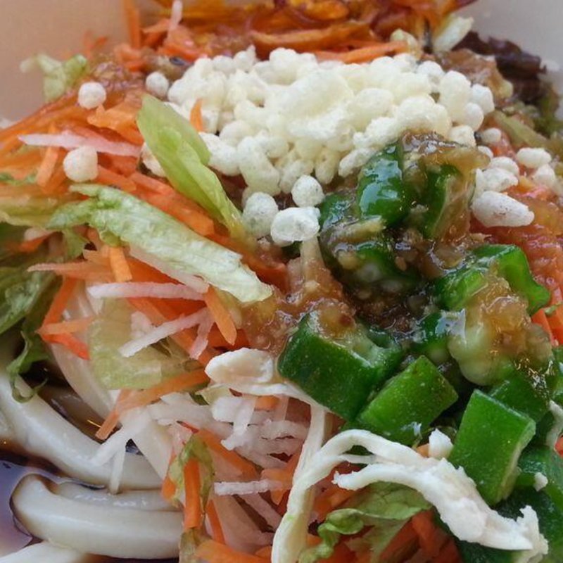 コクうまサラダうどん(はなまるうどん 多肥店 )