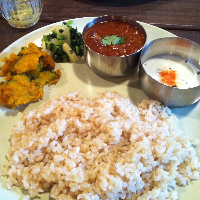 ランチセット(ラムカレー)(ラトナ カフェ （Ratna Cafe）)