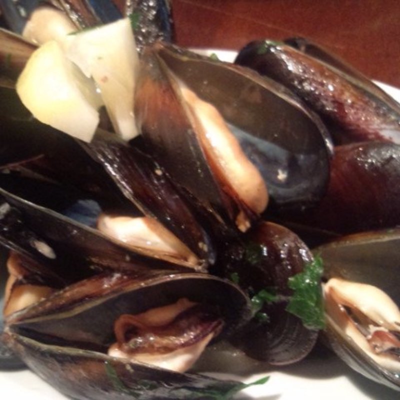 ムール貝の白ワイン蒸しナポリ風(Pizzeria da Gaetano)