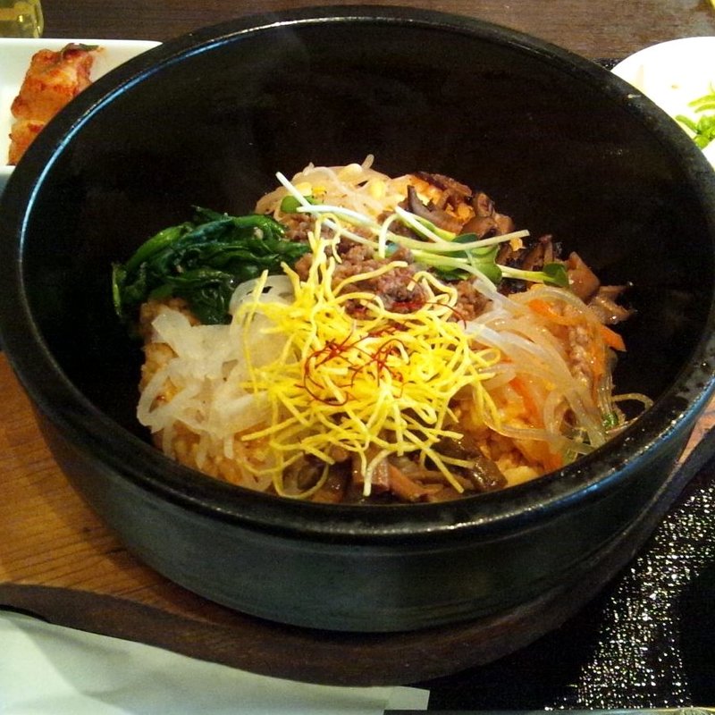 焼肉ビビンバランチセット(焼肉名菜 福寿 ミウイ橋本店 （フクジュ）)