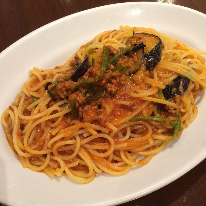 スパゲッティ　農民風ミートソース(ラ・ヴォーリァマッタ 荻窪店)