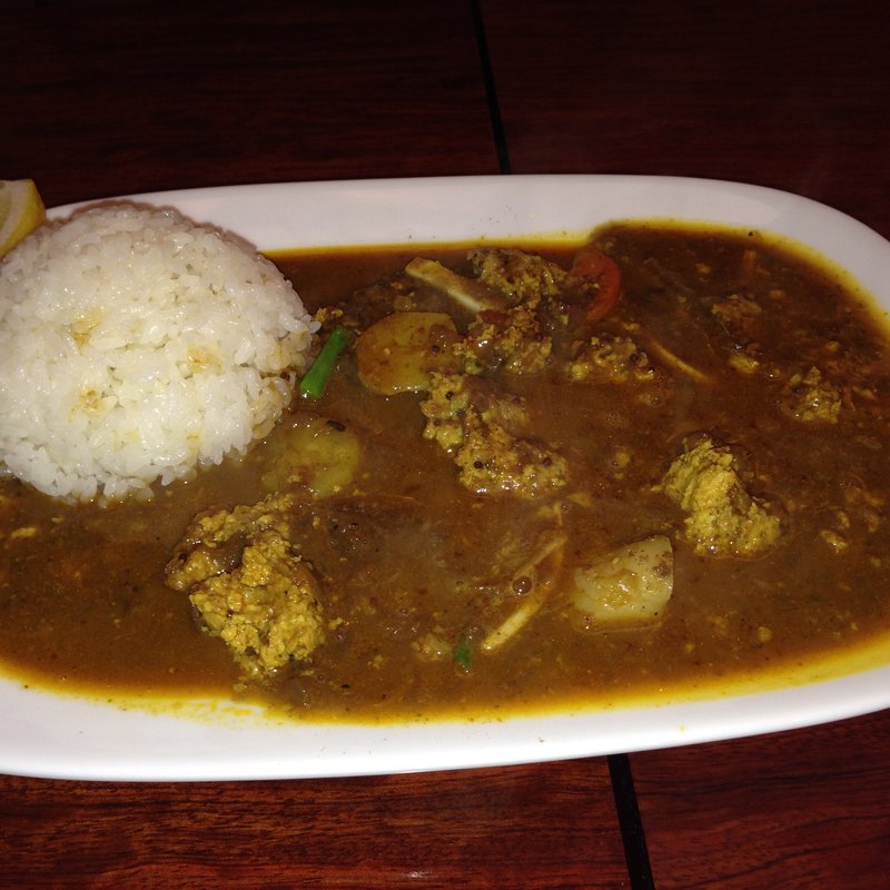 キーマカレー(かえる食堂 （カエルショクドウ）)