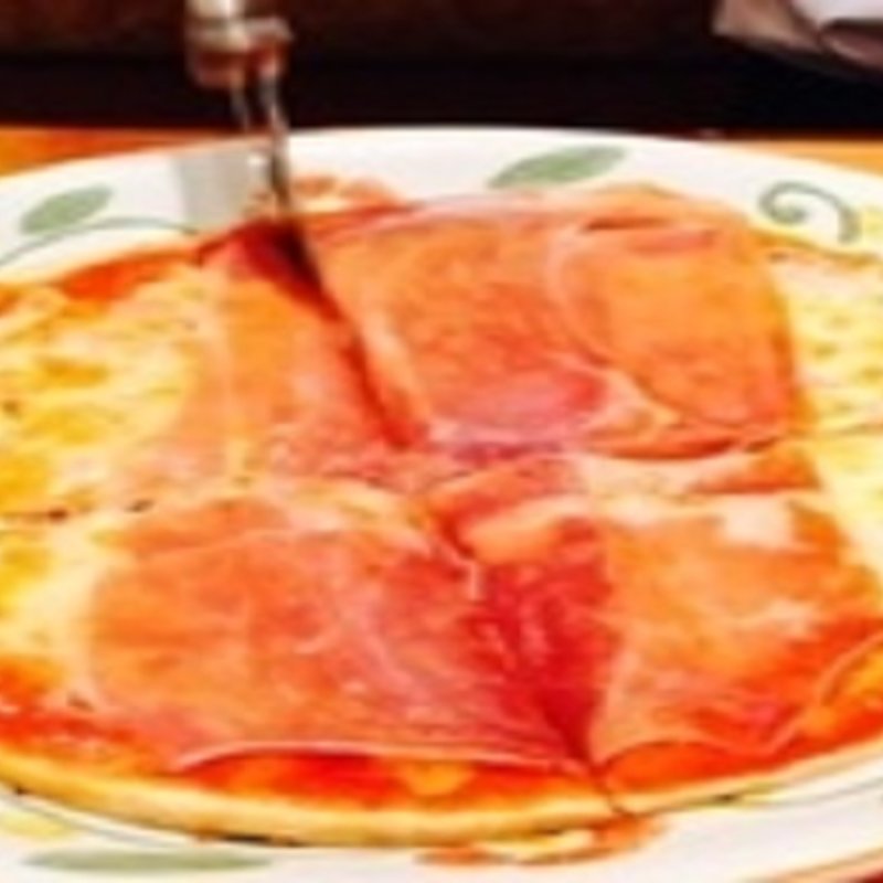 パルマ産熟成生ハムピザ(サイゼリヤ 姫路グランフェスタ店)