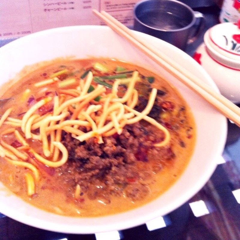 タイカレーラーメン(カオソーイ) ポーク(シャム )