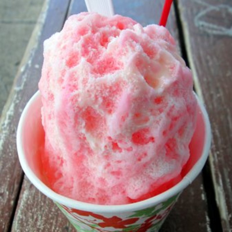 Guava and Condensed Milk(Waiola Shave Ice )