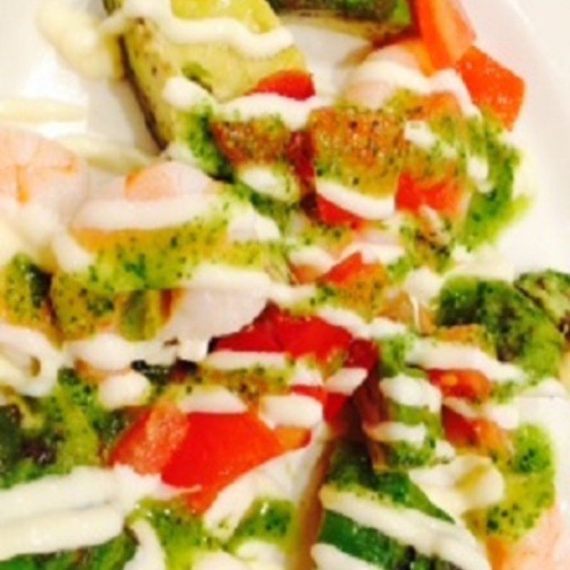 アボカドのサラダ(道の駅宿場町ひらふく )