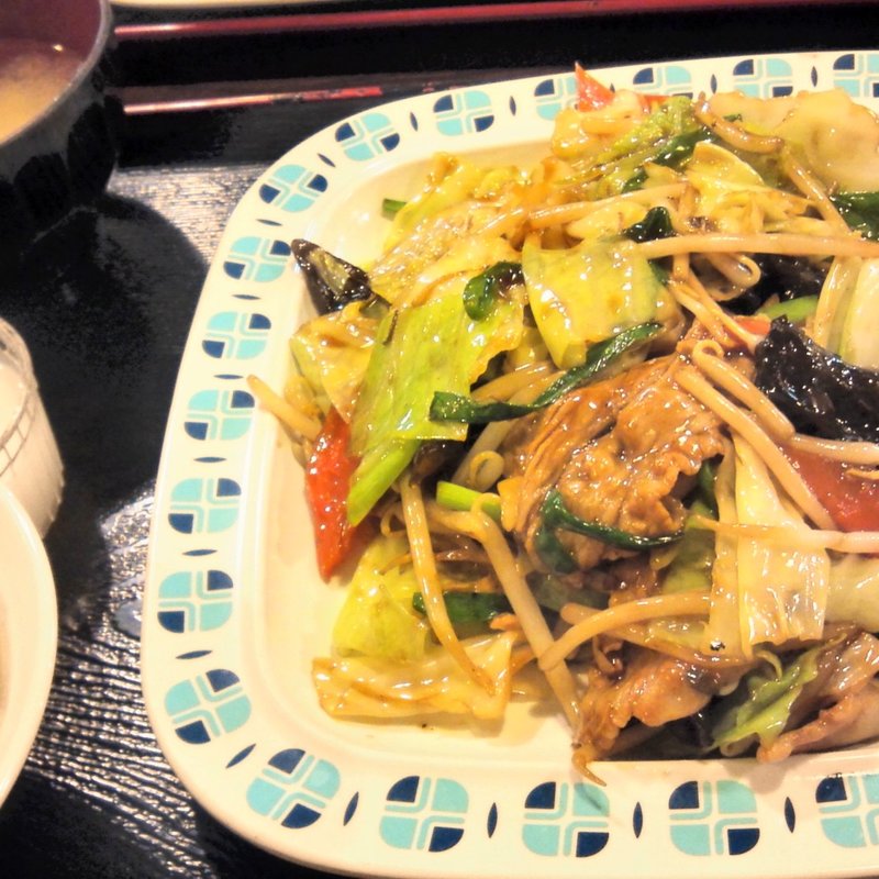 日替わり定食（豚肉と野菜炒め）(金縁 （キンエン）)