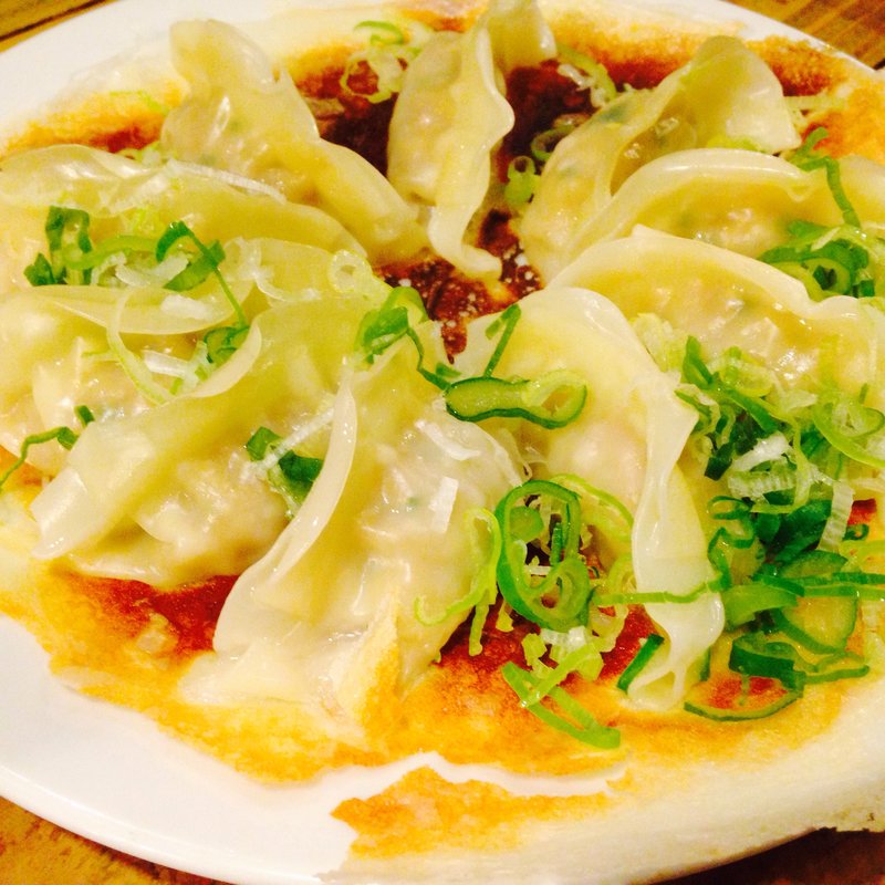 ネギ焼き餃子 10個(万豚記 三軒茶屋店)