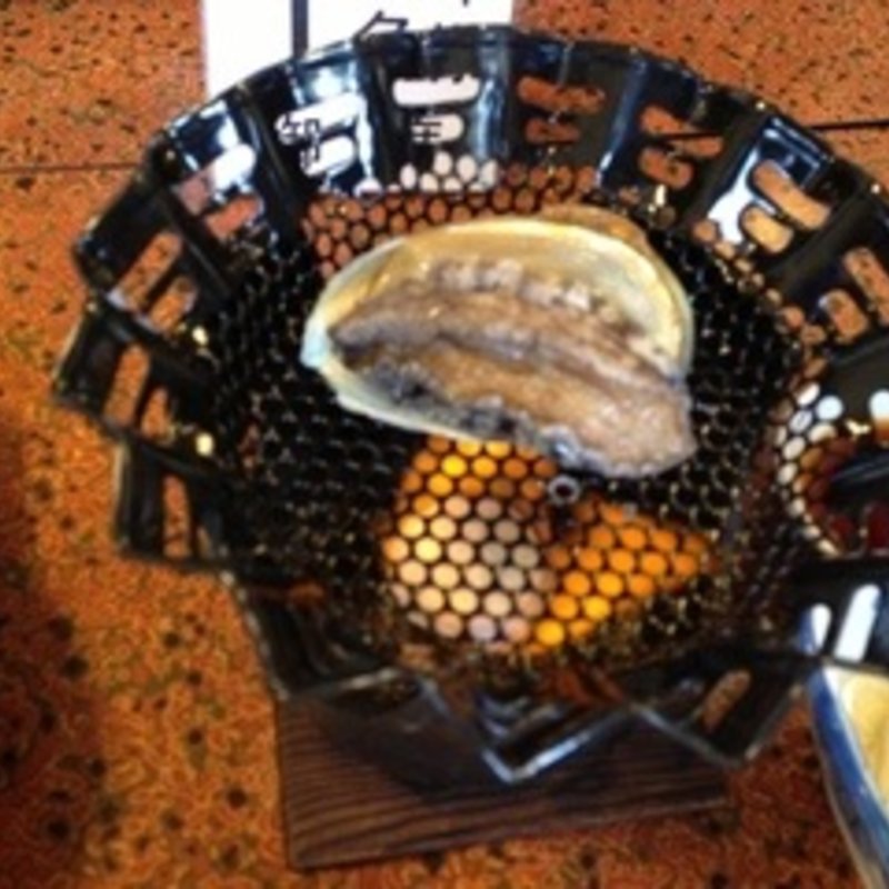 アワビの踊り焼き(橋立大丸 本店 )