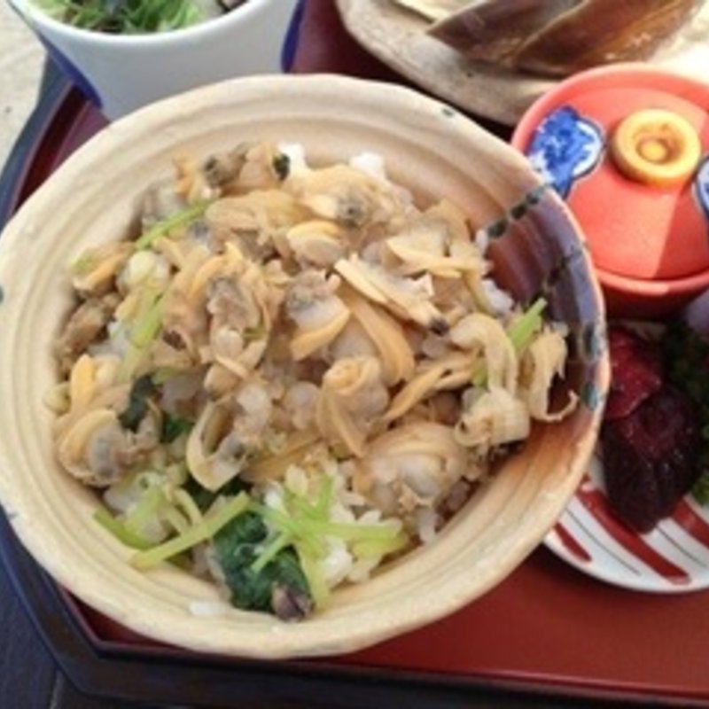 あさりたっぷりあさり丼(はしだて茶屋 （はしだてぢゃや）)