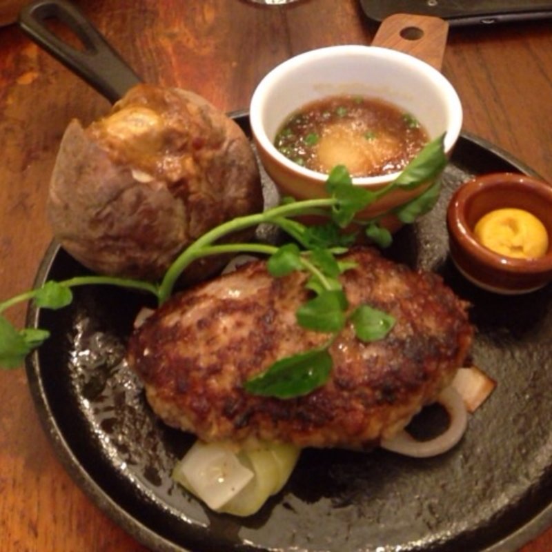 和風ハンブルグ(つばめグリル 品川駅前店)