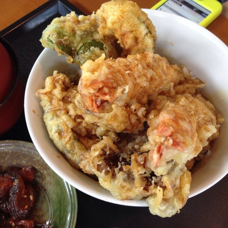 上天丼(お食事処　はくさい )