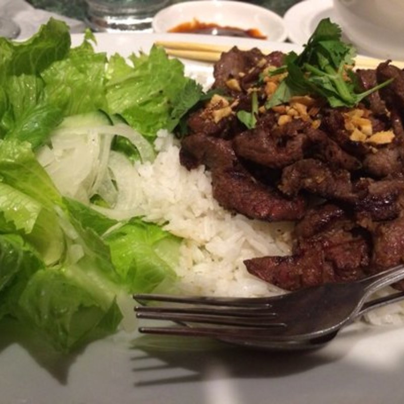 BBQ beef rice plate(Hale Vietnam)