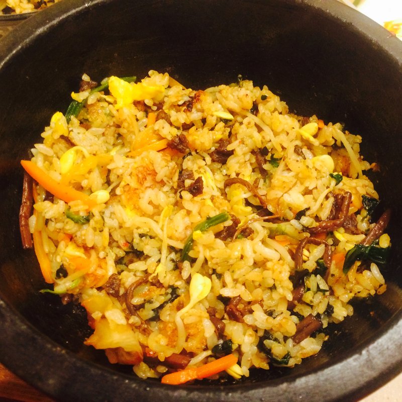 石焼きビビンバ(焼肉青龍苑 )