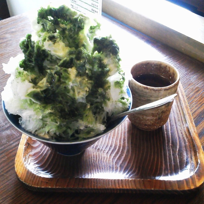 宇治金時白玉ミルク(日の出園)