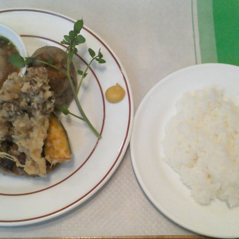 季節のハンブルグ&ライス(つばめグリル アトレ上野店)