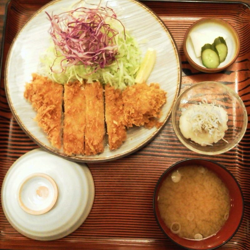 ロースかつ定食(しょうざん)