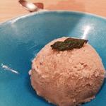 Brown sugar sorbet(Sushi Ginza Onodera)