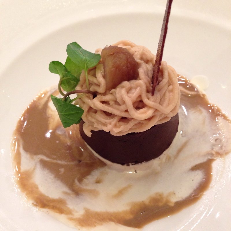 栗とチョコレートのモンブラン仕立て(ル・プチ・プランス （Le Petit Prince）)