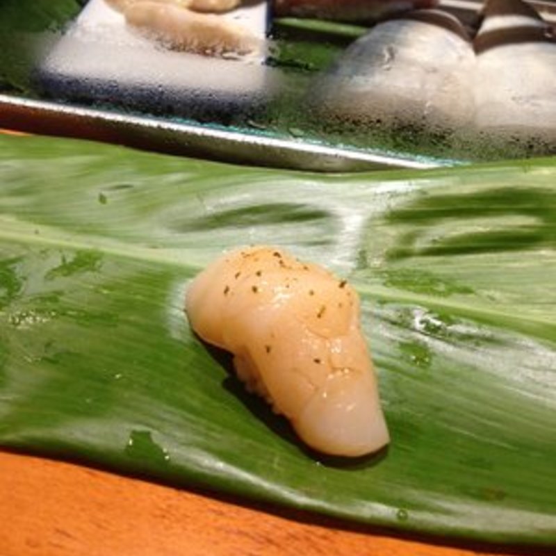 Scallop with yuzu(Sushi dojo New York)