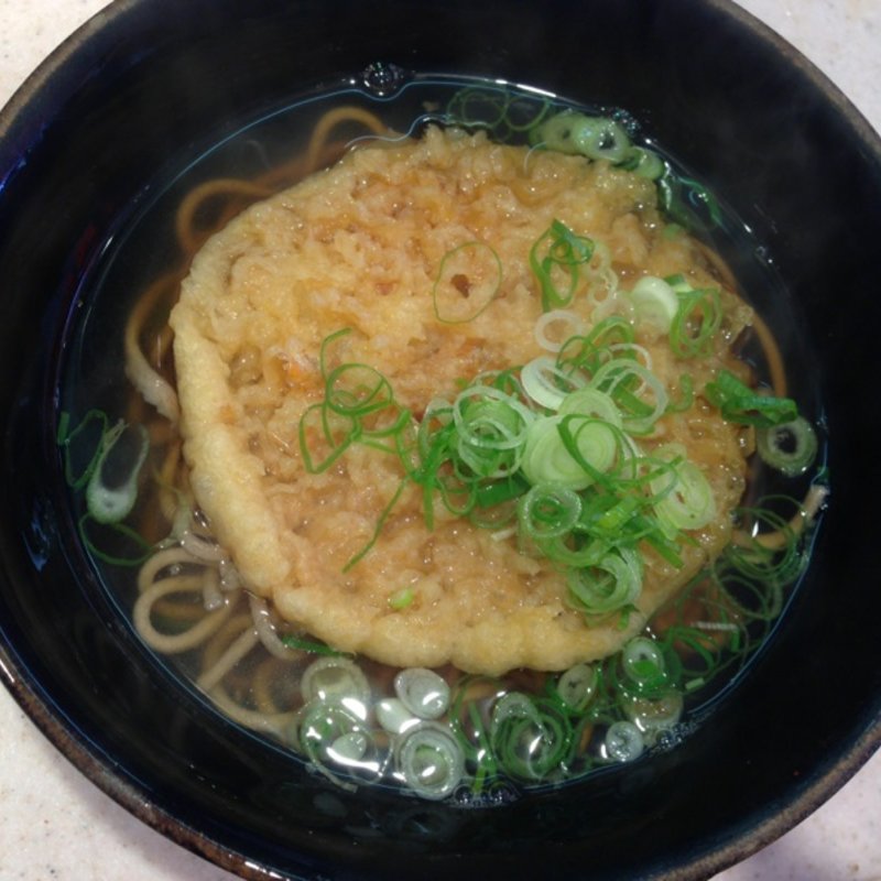 天ぷらそば(三国そば)