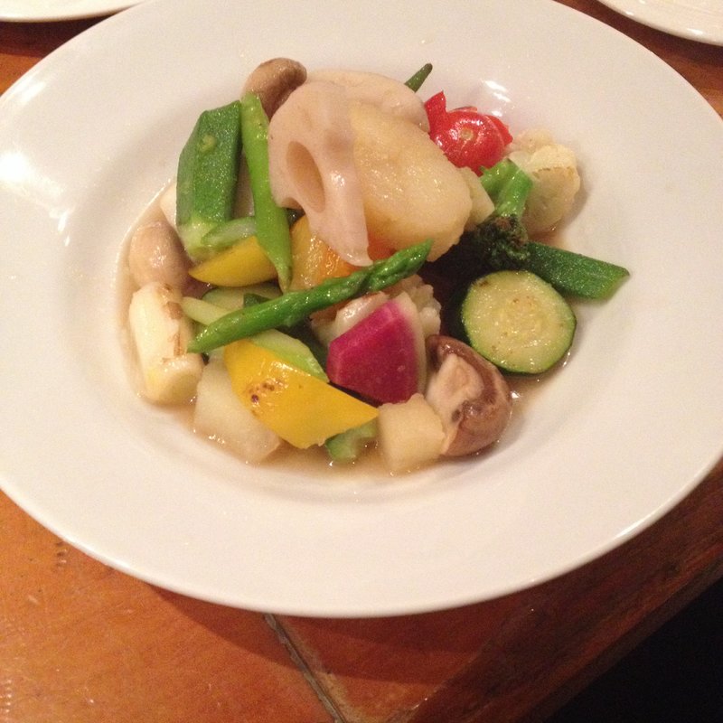 ゴロゴロ野菜のポトフ(三拍子)