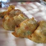 deep-fried GYOZA