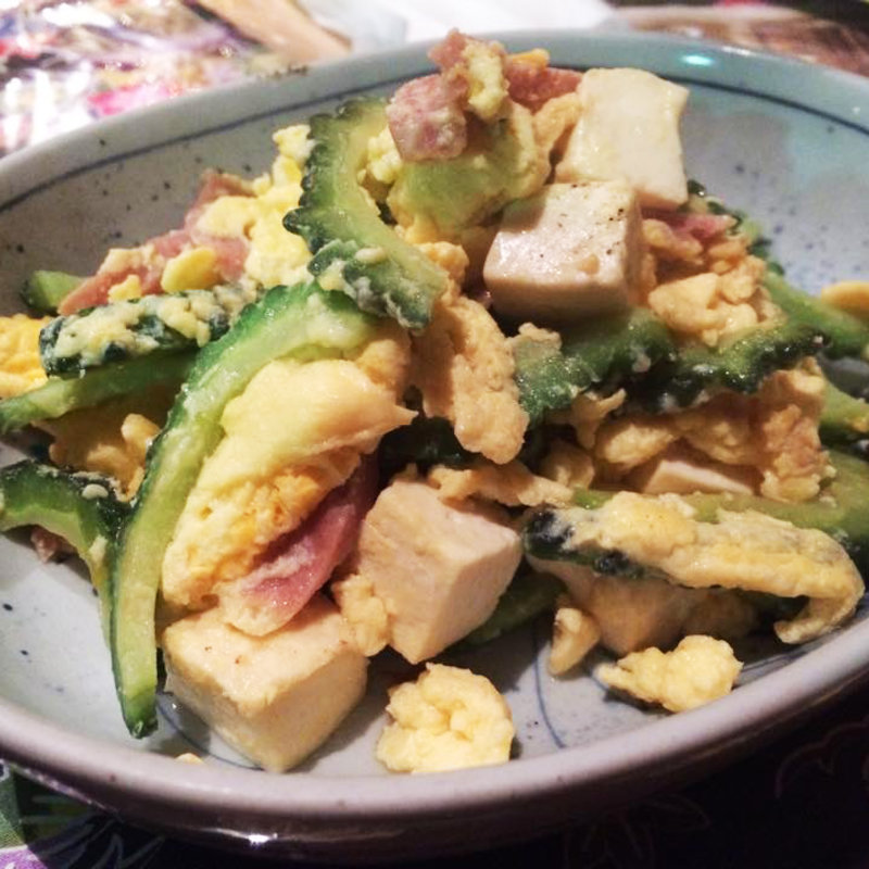 ゴーヤチャンプルー(海と空 ハイビスカス食堂 木屋町店 )