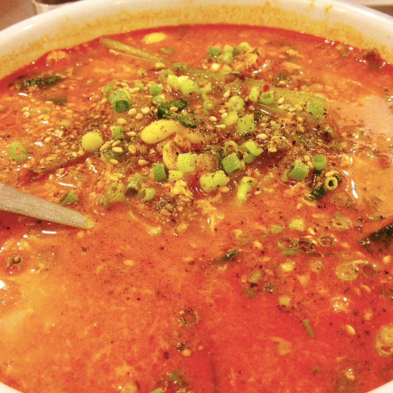 ユッケジャンスープ(蔵 庵 （くら「あん」 クラアン）)