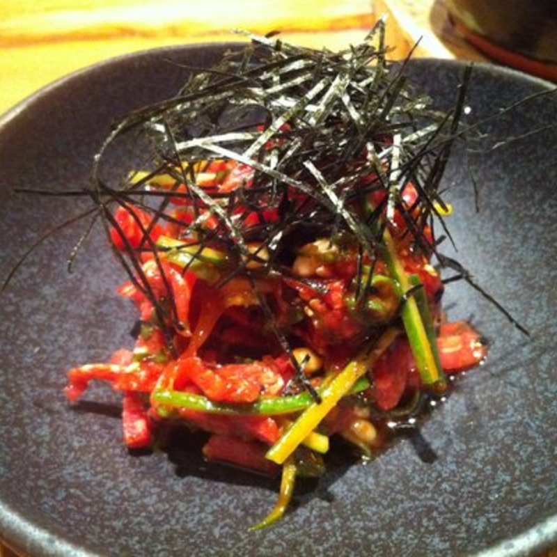 Beef tartar(Wada)