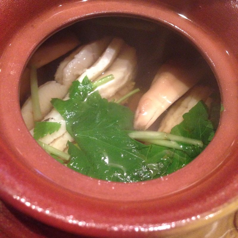 土瓶蒸し(鳥の巣)